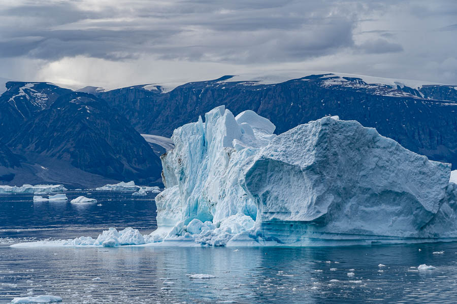 Fjord d'Uummannaq : iceberg