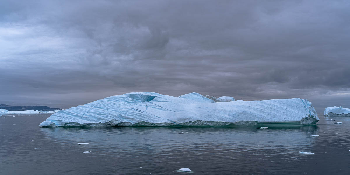 Entrée du fjord d'Ilulissat : iceberg