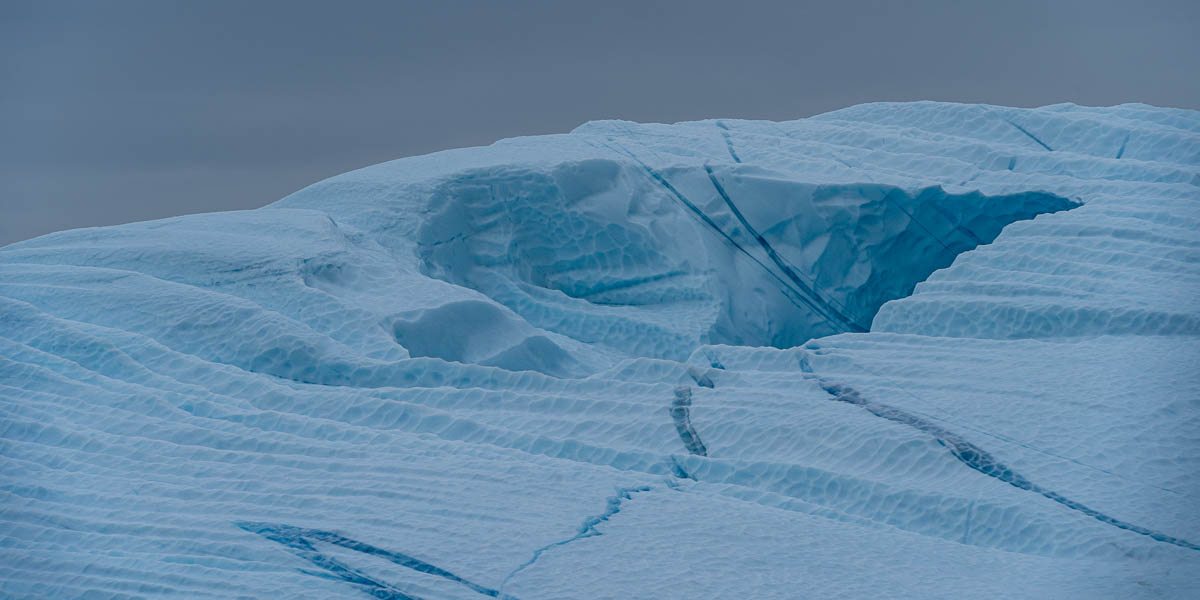 Entrée du fjord d'Ilulissat : iceberg