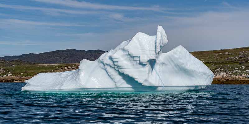 Baie de Qaqorkutulooq : iceberg