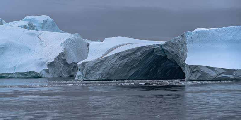 Entrée du fjord d'Ilulissat : iceberg