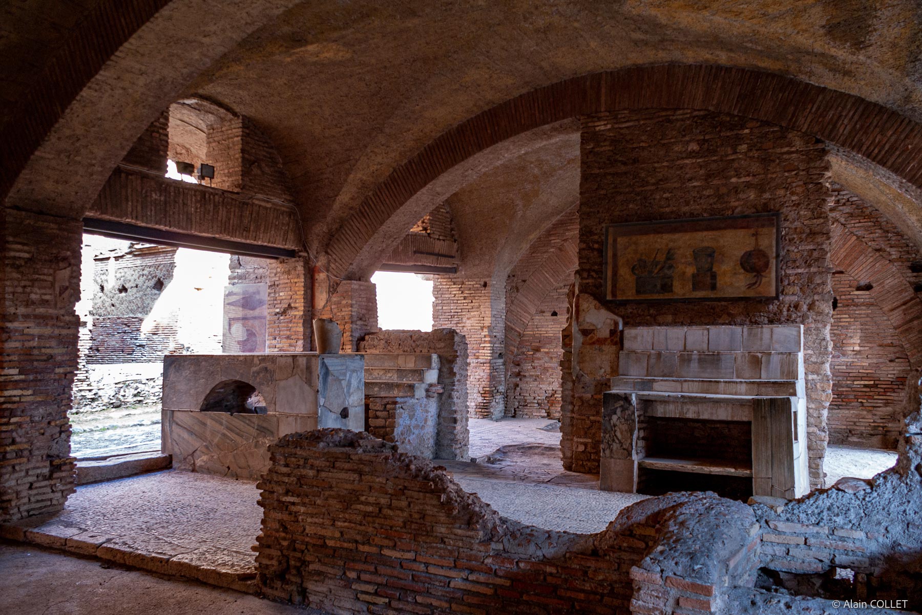 Ostia Antica : taverne de la via Diana