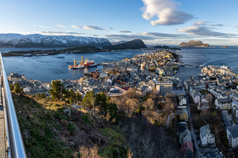 Ålesund depuis Fjellstua