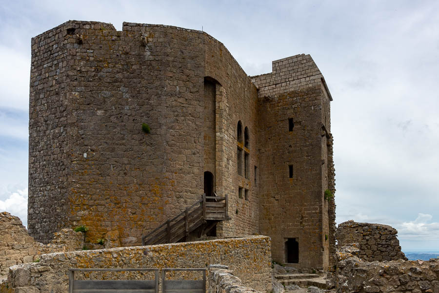 Château de Quéribus : donjon