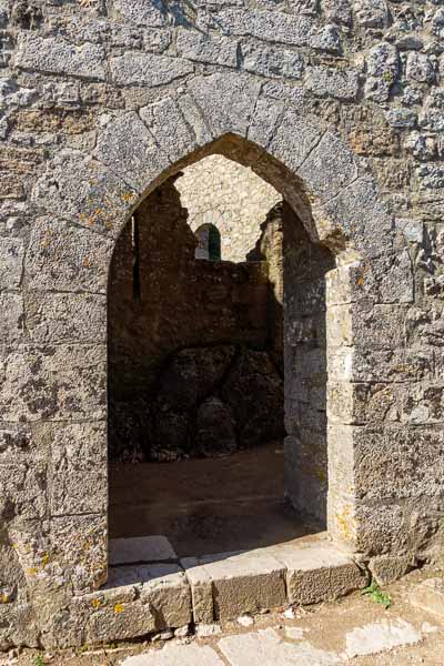 Peyrepertuse : entrée