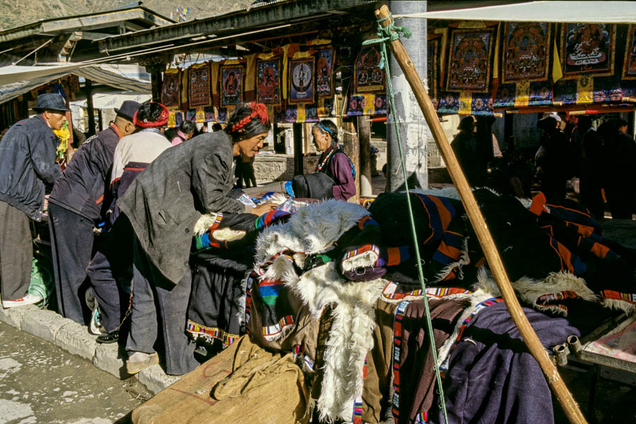 Shigatse : marché