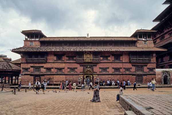 Kathmandu, Durbar square : musée