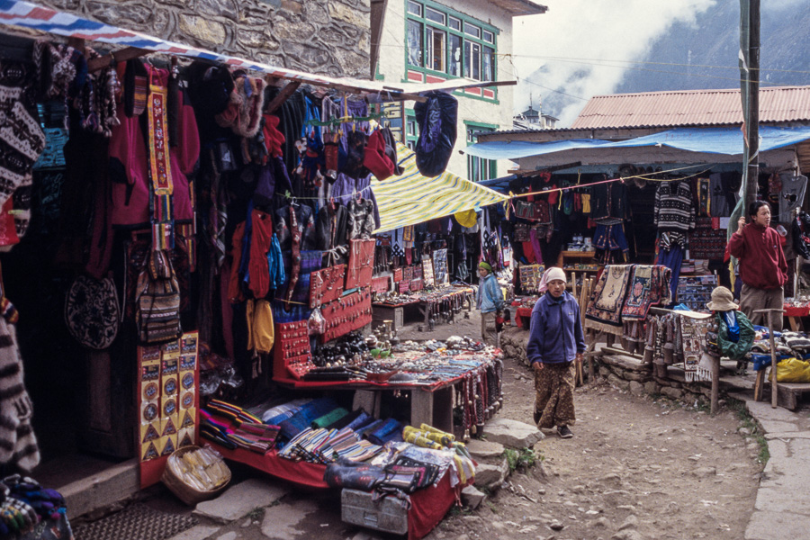 Boutiques à Namche